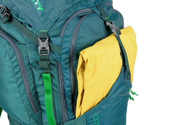 Kelty Coyote 80 Backpack review exterior stuff pocket 