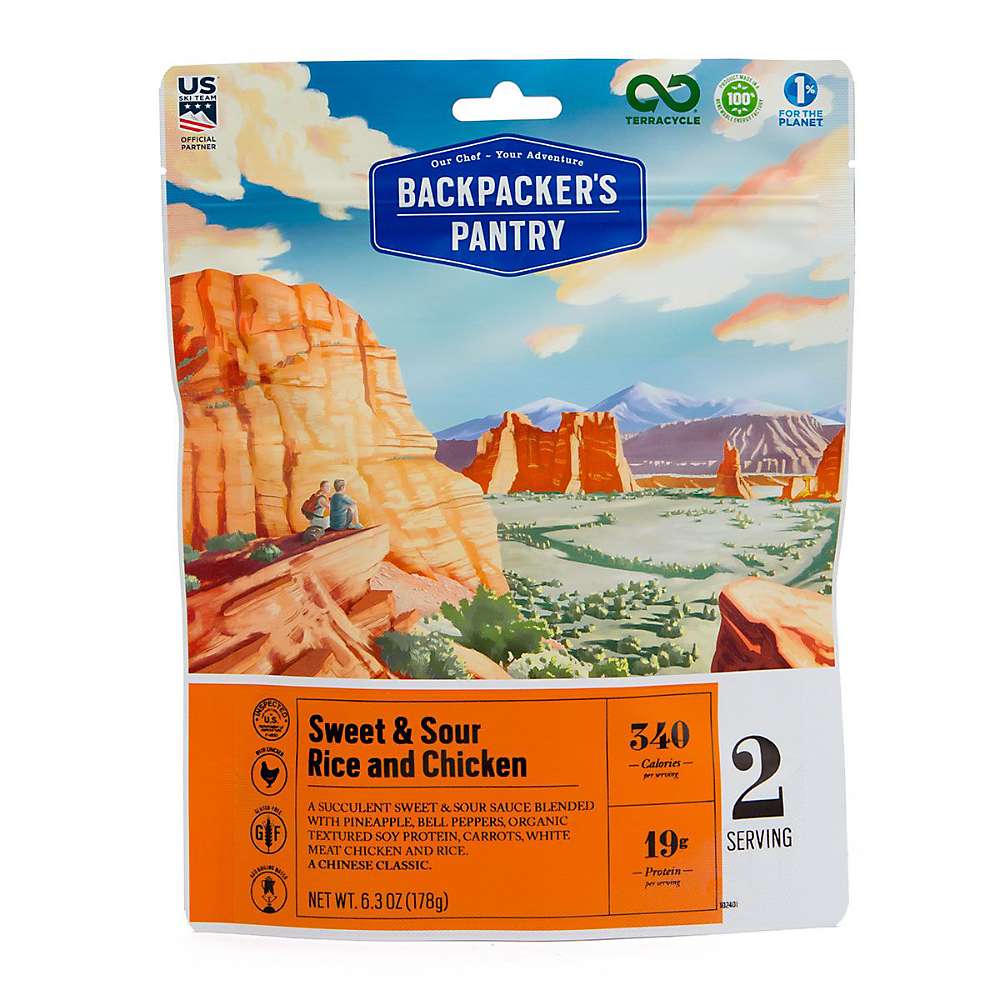 Backpacker’s Pantry Sweet and Sour Rice and Chicken