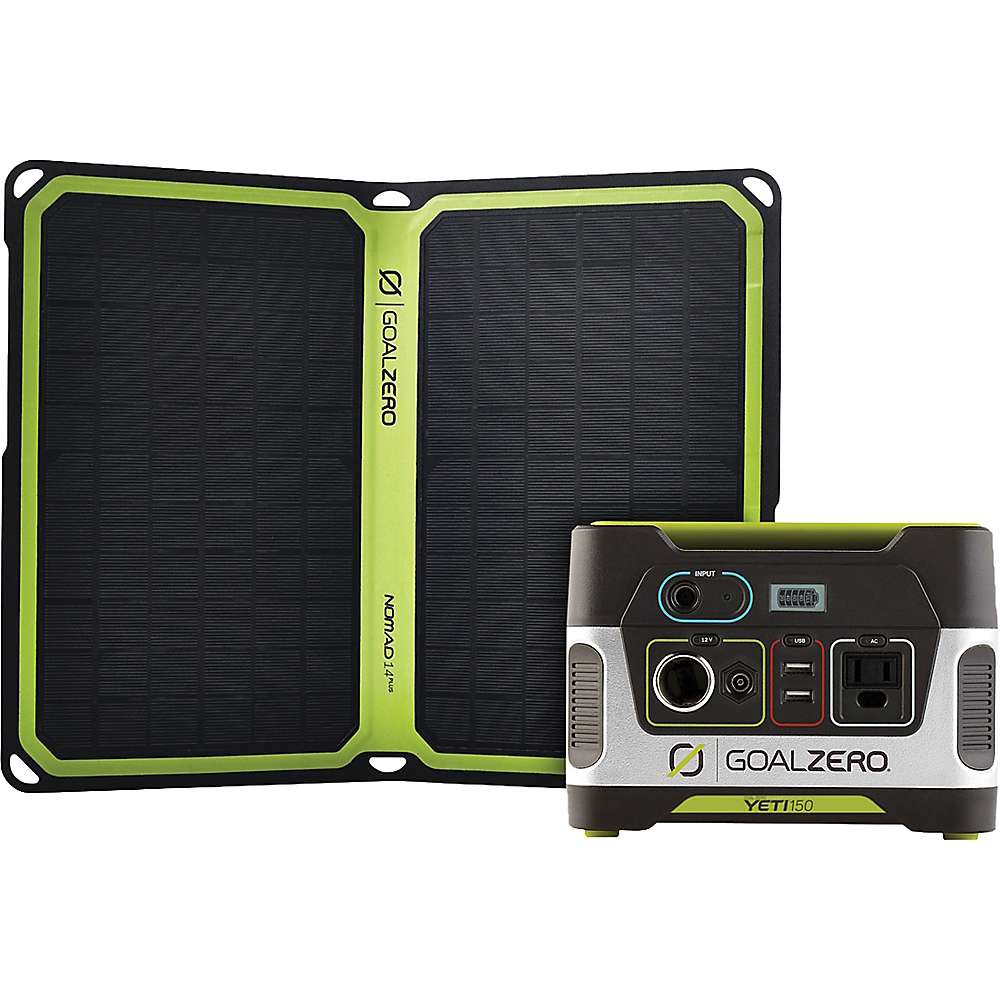 Goal Zero Yeti 150 + Nomad 14 Plus Kit