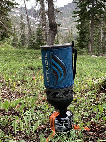 jetboil flash backpacking stove