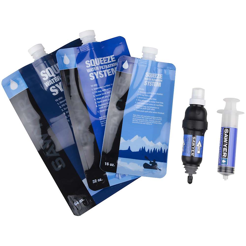 Sawyer PointONE Squeeze Water Filter System Set
