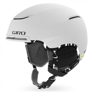 Giro Women ' S Terra Mips Snow Helmet - Matte White Sun Print